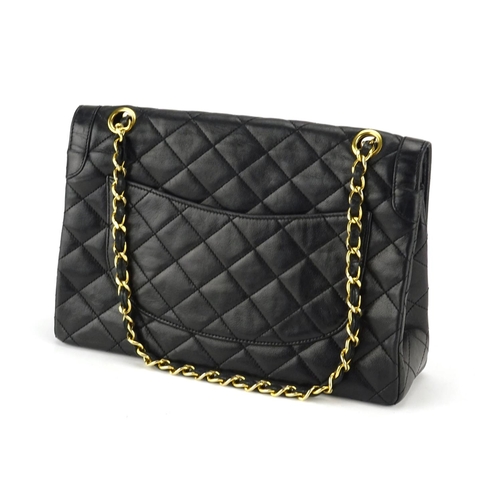 2445 - Chanel Matelassé leather flap shoulder bag, serial number 14942780, 26cm wide