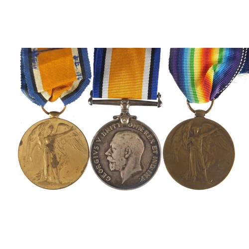 183 - British Military World War I Royal Army Medical Corps pair and Victory medal, the pair awarded to 72... 