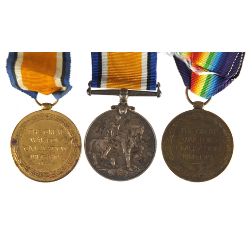 183 - British Military World War I Royal Army Medical Corps pair and Victory medal, the pair awarded to 72... 