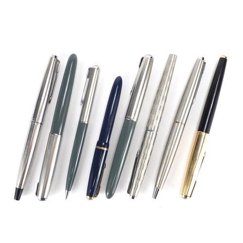 2512 - Parker fountain pens and propelling pencils including Parker Lady and Parker 51