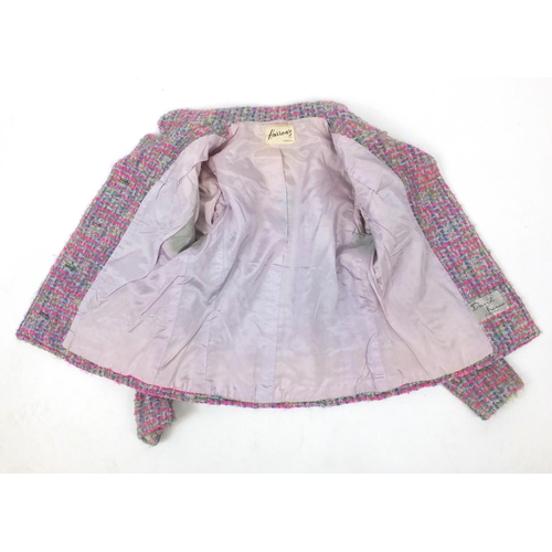 2463 - Vintage Harrods skirt suit, designed by David Kenna