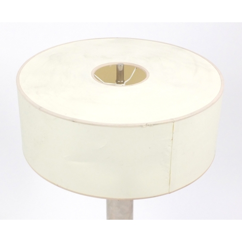 2051 - Visual Comfort Longacre table lamp with circular shade, 86cm high