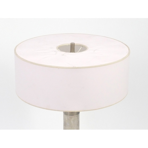 2009 - Visual Comfort Longacre table lamp with circular shade, 86cm high