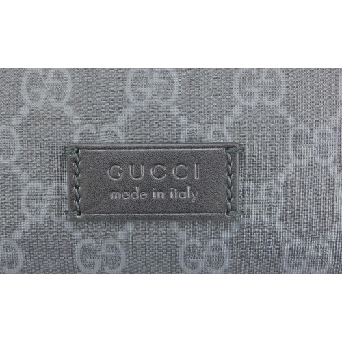 2449 - Gucci GG Supreme belt bag with box, the bag 24cm wide