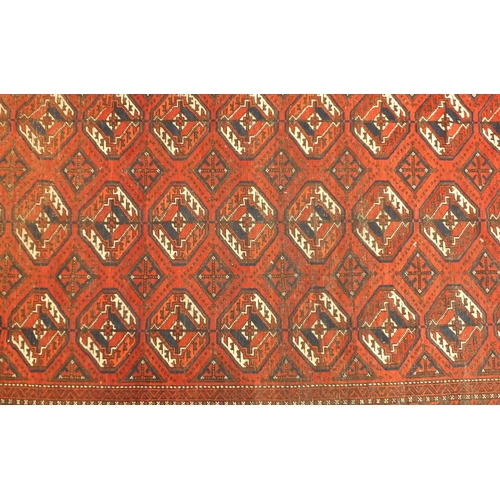 2059 - Rectangular Middle Eastern rug having an all over geometric design, 320cm x 192cm