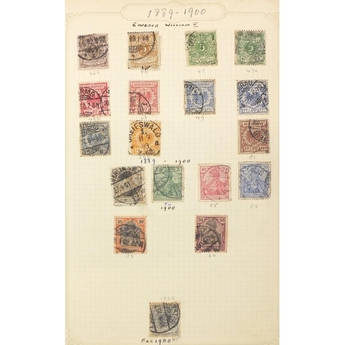 328 - Large collection of 19th century and later British and World stamps, predominantly arranged in album... 