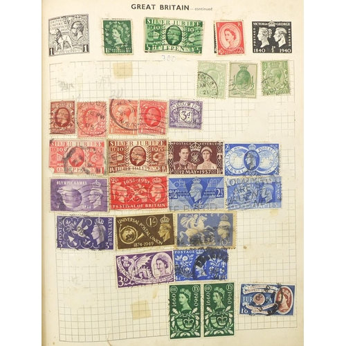 328 - Large collection of 19th century and later British and World stamps, predominantly arranged in album... 