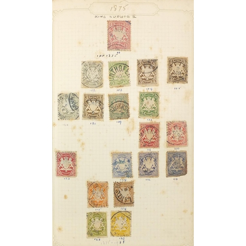 328 - Large collection of 19th century and later British and World stamps, predominantly arranged in album... 