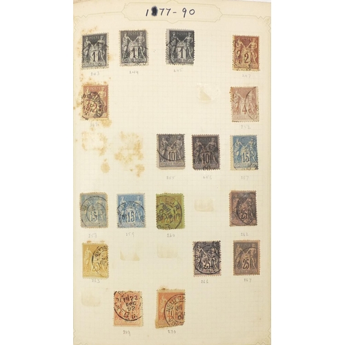 328 - Large collection of 19th century and later British and World stamps, predominantly arranged in album... 