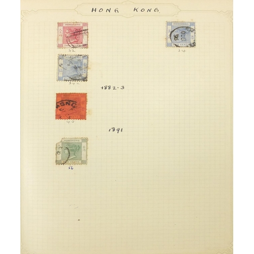 328 - Large collection of 19th century and later British and World stamps, predominantly arranged in album... 