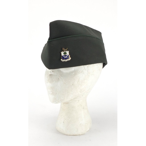 996 - Military interest side cap with 29th infantry regiment badge