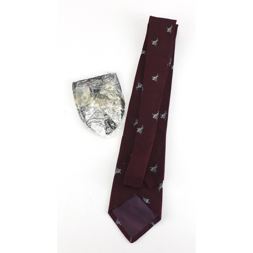 1029 - Silk Pegasus tie and cloth patch
