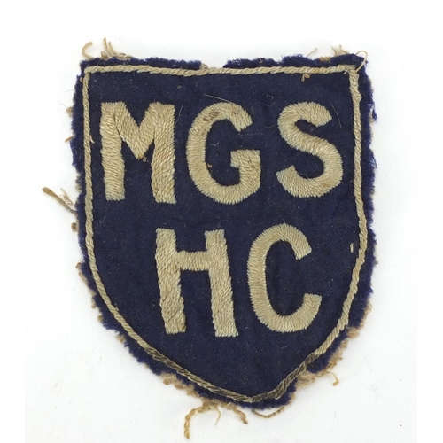 1025 - Military interest MGS HC cloth patch