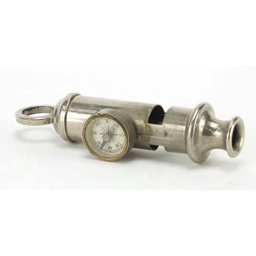 660 - Scouts whistle with compass