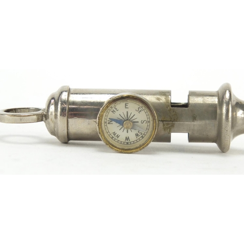 660 - Scouts whistle with compass