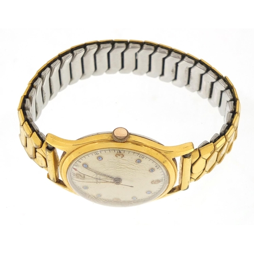 348 - Gentleman's Ardath wristwatch, the case numbered 1437 2575-F, 2.4cm in diameter