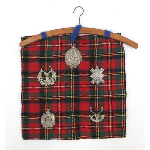 1006 - Five Scottish Military badges