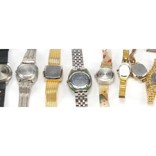 307 - Wristwatches including Emperor, Corvette, Mortima and Citizen