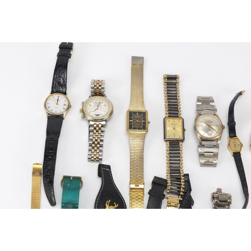 325 - Wristwatches including Timberland Chronograph, Accurist, Puerta, Sekonda and Omnia
