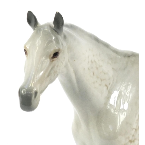 2046 - Large Beswick dappled grey horse, 29cm high