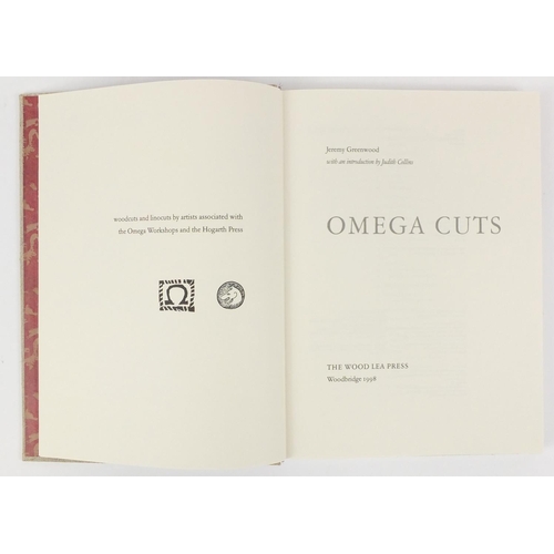 2312 - Omega Cuts by Jeremy Greenwood hardback book, published by the Wood Lea Press 1998 with slip case