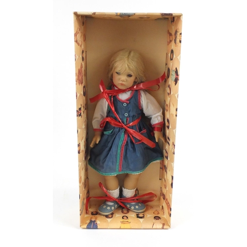 2084 - Annette Himstedt Puppen Kinder doll with certificate and box, 60cm in length