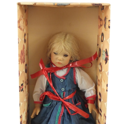2084 - Annette Himstedt Puppen Kinder doll with certificate and box, 60cm in length