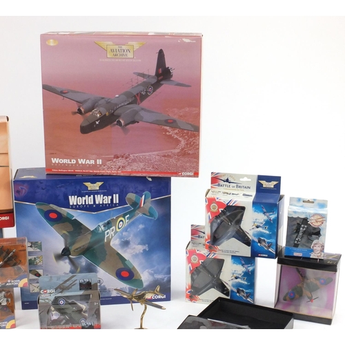 2326 - Model planes some die cast including Corgi aviation archive and Days Gone