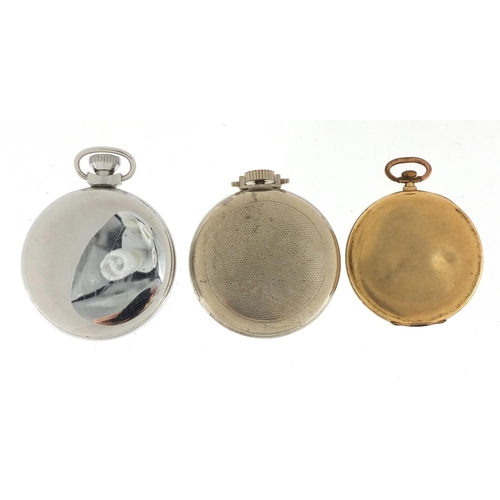 322 - Pocket watches including Smiths Empire, Westclox and Ingersoll