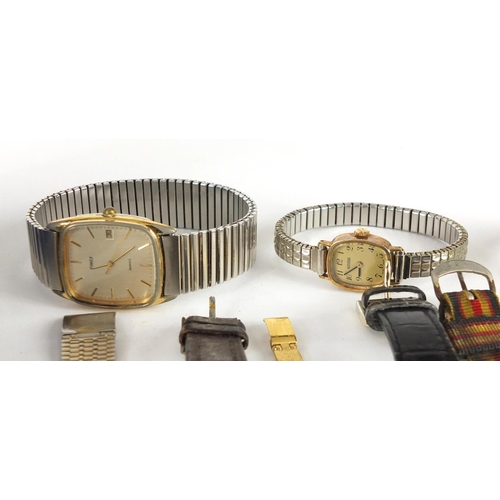 320 - Wristwatches including Seiko , Rotary, Roamer and Oris