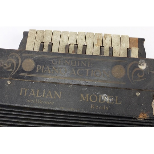 175 - Italian piano action accordion, 27cm wide