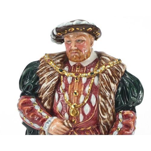 2583 - Royal Doulton Henry VIII figure HN3458, limited edition 1270/9500, 23.5cm high