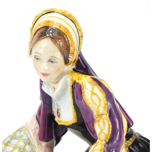 2589 - Royal Doulton Catherine Howard figurine, HN3349, limited edition 3821/9500, 22.5cm high