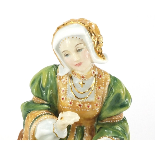 2586 - Royal Doulton Anne of Cleaves figurine, HN3356, limited edition 3875/9500, 16cm high