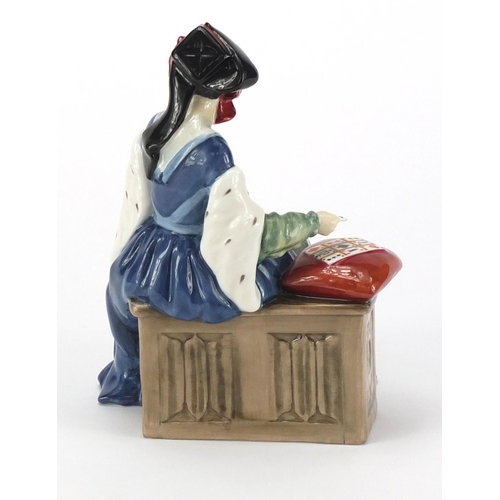 2584 - Royal Doulton Catherine of Aragon figurine, HN3233, limited edition 5114/9500, 17cm high