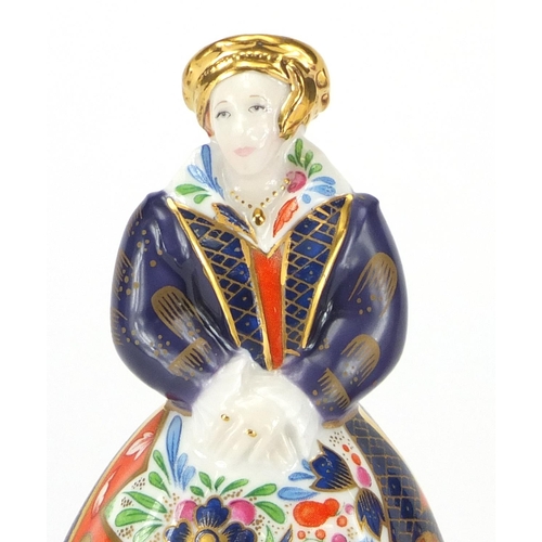 2592 - Two Royal Worcester Connoisseur Collection candle snuffers comprising Anne Boleyn and Catherine Parr... 