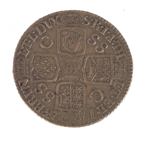 226 - George I 1723 silver shilling