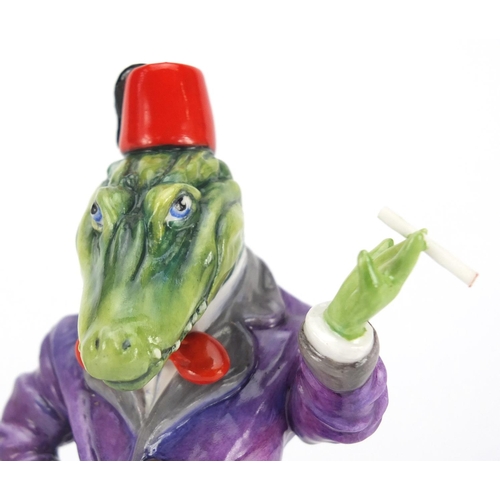 2610 - Two Bronté punch and Judy Collection candle snuffers comprising The Crocodile and Dog Toby, both lim... 