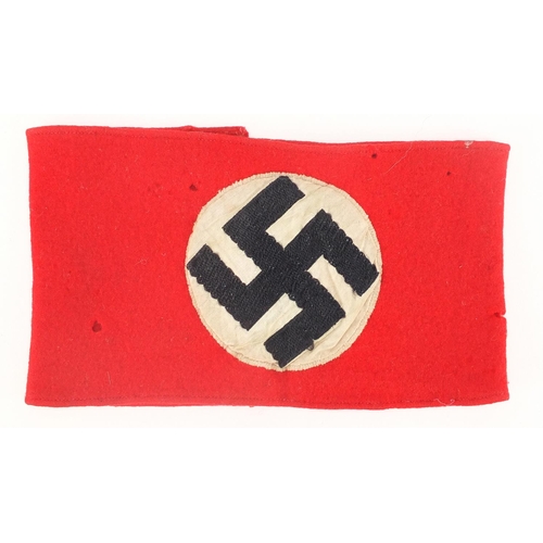 356 - German Military interest arm band, 19cm wide