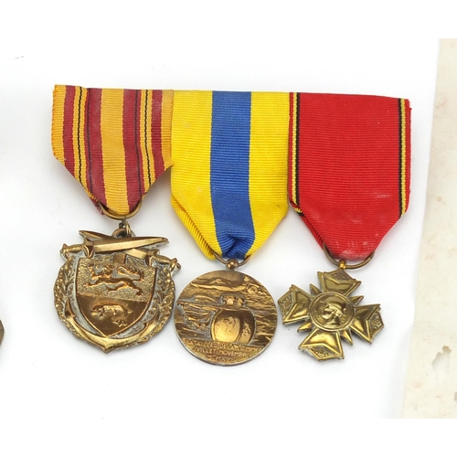 348 - British Military World War II medal group relating to William Martin of The Queens Royal Regiment, i... 
