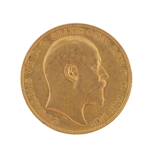 214A - Edward VII 1908 gold sovereign