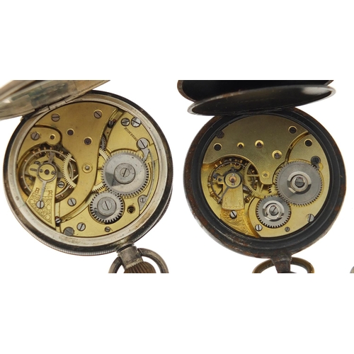 1151 - Four pocket watches including one gentleman's silver and Siro Senior