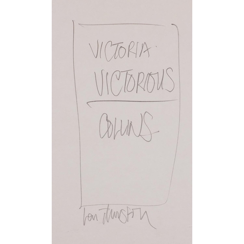 1396 - Len Thurston -  Six oil on card illustrations, Victoria Victorious, The Ambassadors Woman, The Persi... 