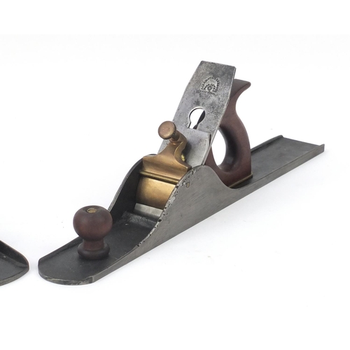 162 - Two vintage wood working planes including a Stanley Bedrock No.608