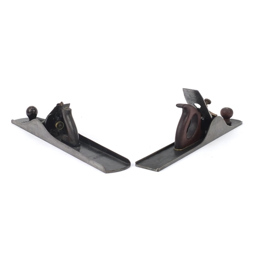 162 - Two vintage wood working planes including a Stanley Bedrock No.608