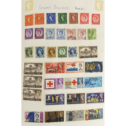 330 - 19th century and later British and World stamps, arranged in three albums including China, Great Bri... 