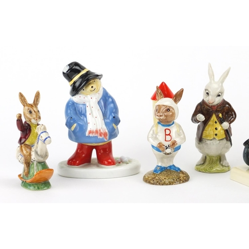 2567 - Collectable china including a Carlton Ware Bull-nose Morris, Beswick Winnie the Pooh, Coalport Paddi... 