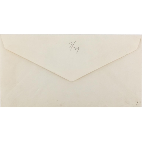 286 - Marilyn Monroe, Hotel Bel-Alin envelope with ink and pencils annotation (PROVENANCE: Part of a colle... 