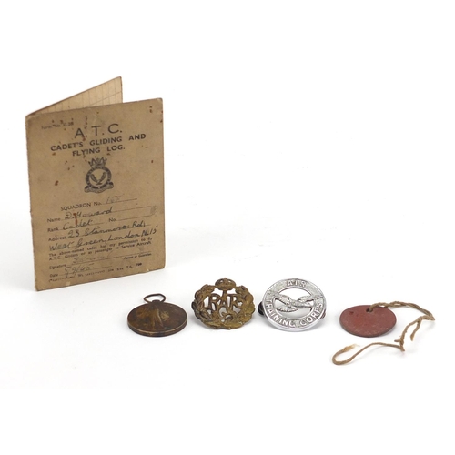 346 - British Militaria including a World War I Victory medal awarded to 7968.2.A.M.E.HOWARD.R.A.F and a C... 