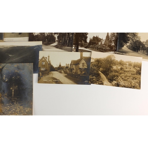 309 - Edwardian and later topographical and social history postcards, some black and white photographic in... 